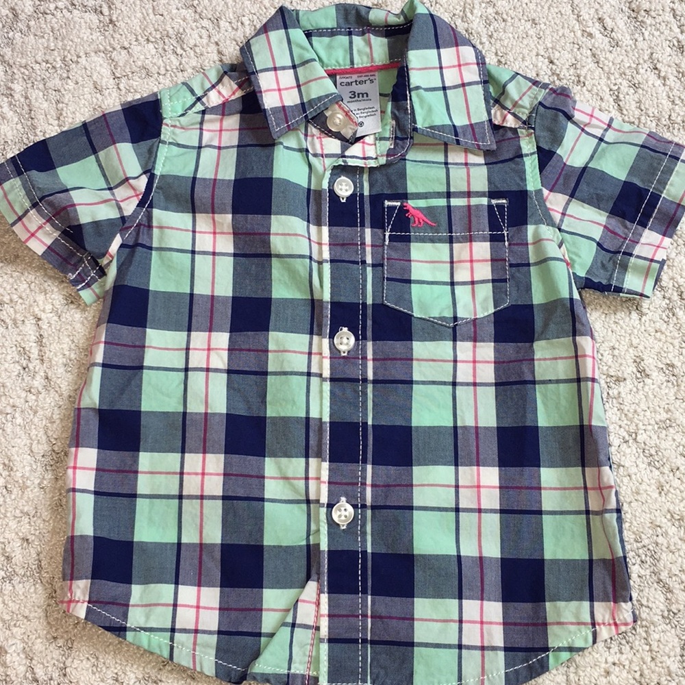 Baby boy button down shirt